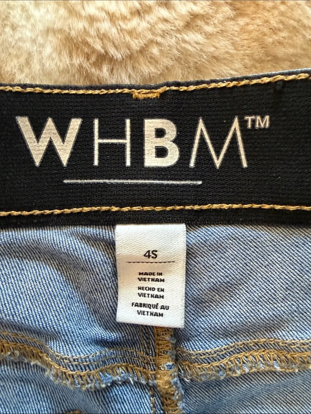 White House Black Market Slim Boot Jeans size 4 short hidden elastic waistband - Picture 2 of 8